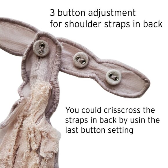 New Romantics Free People Coquette Sheer Applique Scalloped Edge Pink Cami S - Picture 8 of 16